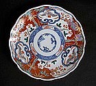 Japanese Imari plate, Edo
