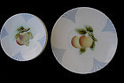 German Majolica fruit plates and dish
