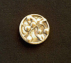 Arts and Crafts brass button