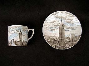 Empire State Building souvenir cup