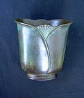 Danish Deco bronze vase by Just Andersen