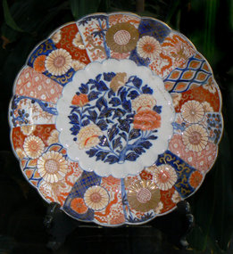 Antique Japanese Imari Charger - Fukagawa