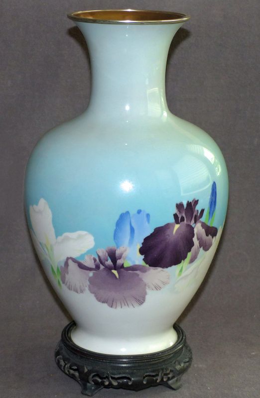 Large Japanese  Cloisonne Enamel Vase - Museum Worthy from Gonda