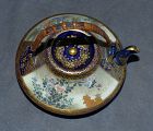 Fine Japanese Satsuma Teapot Signed Kinkozan