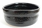 Black Seto Chawan - Japanese Tea Bowl