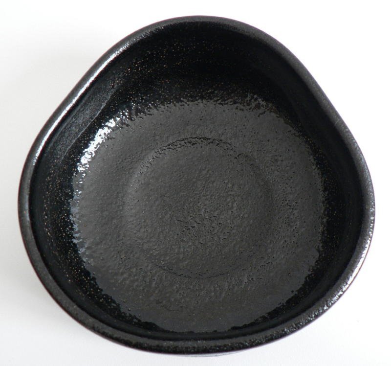 Black Seto Chawan - Japanese Tea Bowl