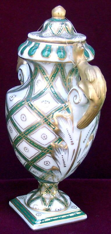 French Sevres Porcelain Amphoras