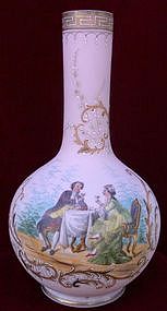 French Opaline Vase