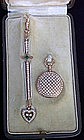 18 Carat Gold Pocket Watch and Chatelaine