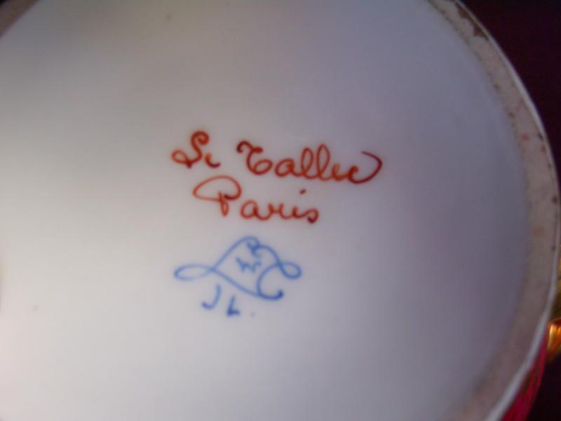 French Porcelain Marmalade Dish Set