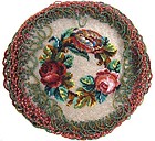 19th C Beaded Table Decoration, Floral
