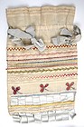 Charming Antique Open Work and Embroidery Purse Sampler