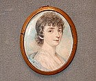 Portrait Miniature, English School, ca 1810