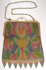 1920's Whiting and Davis Dresden Mesh Purse