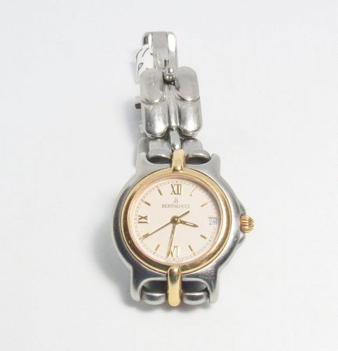 Women's Bertolucci Pulchra 18K gold stainless steel 26mm watch