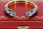 Cartier Paris Silverium Panthère bracelet in 18k gold