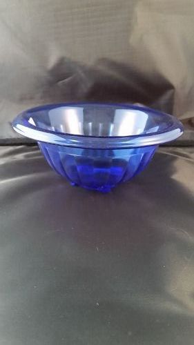 Hazel Atlas cobalt blue mixing bowl  7 1/2 '