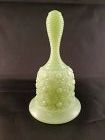 Fenton Daisy and Button Lime Green bell