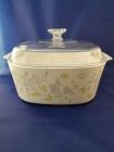 Corning Ware Pastel Bouquet 5 Liter Casserole with cover