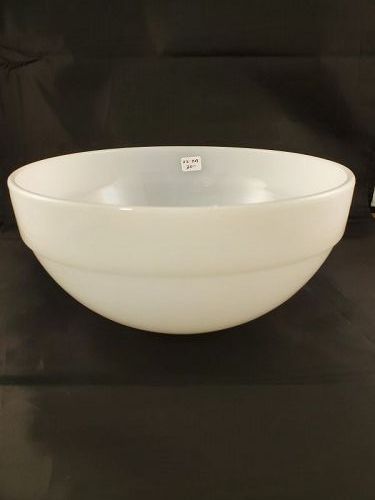 Fire King White 8 1/2-inch Colonial Mixing Bowl
