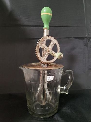 Hocking Clear 4 Quart Measure Pitcher with Metal Beater