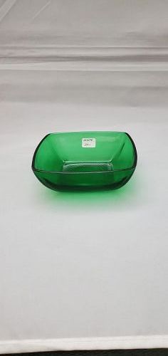 Fire King Forest Green Charm Dessert Bowl