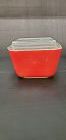 Pyrex 3 by 4 Red Refrigerator Container