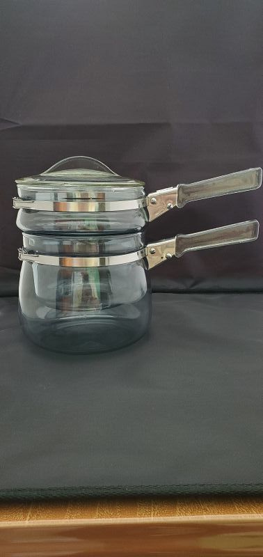 Pyrex Flame Ware Double Boiler (item #1483451)