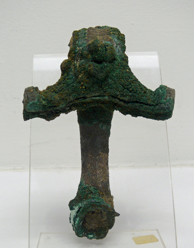 Roman Bronze Hydria Handle of Lion Foot
