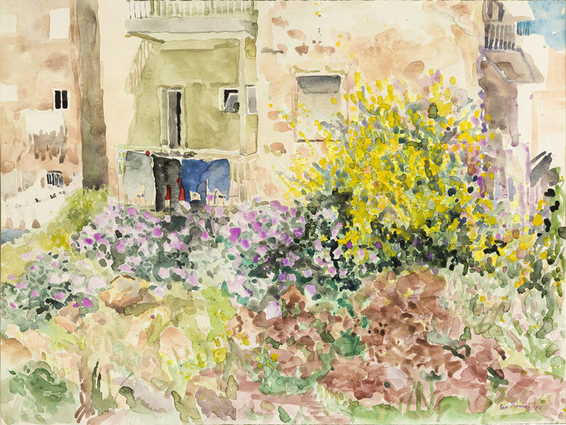 Jerusalem Garden, by Eve Menes