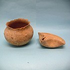 Ancient Holy Land Pottery, Grouping of Two Artifacts