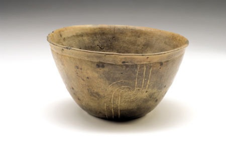 Native American, Mississippian Pottery Bowl