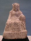 Monumental Roman Marble Funerary Statue, Goddess Cybele
