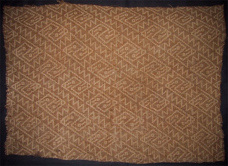 Chancay Textile Panel with Avian Motif