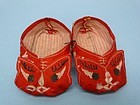 Chinese Children's Silk Slippers, Shoes