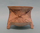Iron Age II Pottery Tripod Bowl, Time of King David