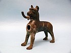 German Bronze Canine Aquamanile