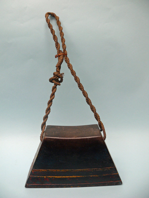Cambodian Wooden Cow Clapper, Cowbell