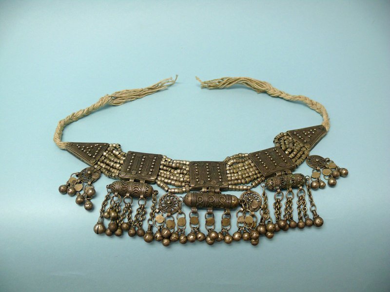 Antique Yemenite Silver Jewish Wedding Jewelry