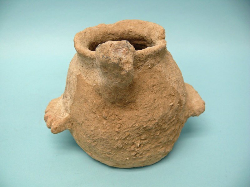 Chalcolithic Buff Pottery Flange Juglet