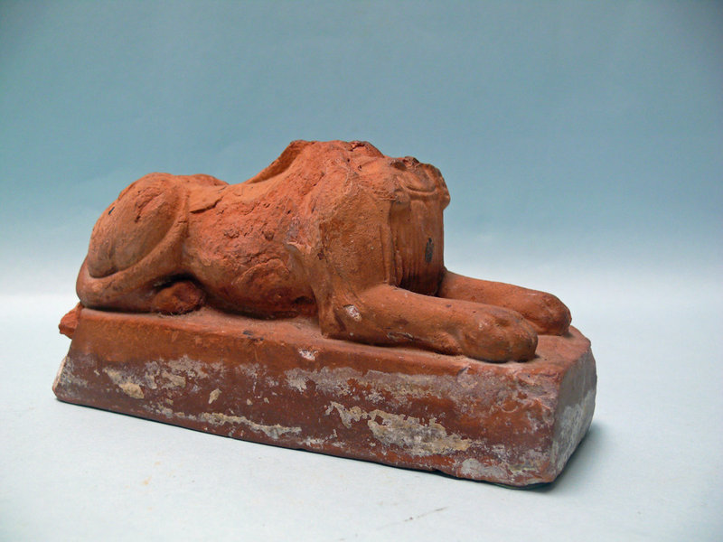 19th Century Italian Paperweight of a Headless Sphinx, Grand Tour