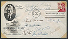 The Warren Court - 1968 Supreme Court Justices Signatures, Autographs