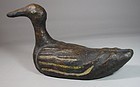 Very Rare/Fine/Large Wood Wedding Duck, Ori-19th C.: