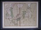 A Very Rare/Important Map of “Korea Sea” between korea and Japan