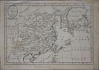 Very Fine and Rare Sea of Corea (Korea) International Map-18th C.