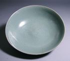 A Very Beautiful Goryeo Sea-Green Molded Celadon Bowl-12th C.