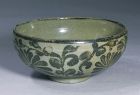 Very Rare Korean Goryeo Celadon/Iron Black Painted/ “司膳” Tea Bowl-12th