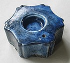 An Unusual Shape of Total Blue Water Dropper