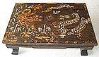 Rare Tiger and Dragon Inlaid low Table