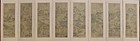 Very Fine and Rare 8 Panel Filial Piety Fold Screen